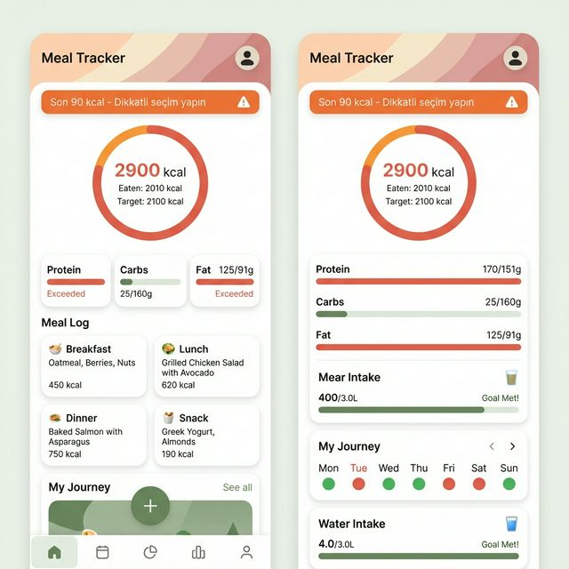 LunaFY Beslenme Detay